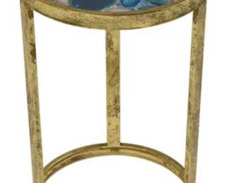 368 - Elk Home Marketplace Krete Accent Table (Description): 20x12x12