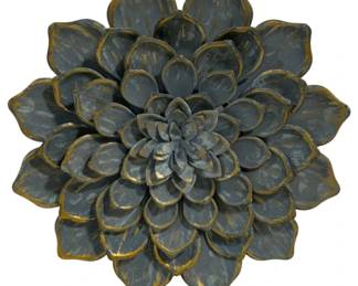 2673 - Three Hands Metal Flower Wall Art - 24" Round