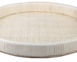 314 - Elk Home Akio Tray, Natural Materials 3x24x24