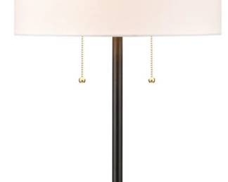 417 - Elk Home Clubhouse Table Lamp 29" (Description): Electric/electronic/mechanical item - No guarantee all components, untested.