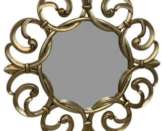 2810 - Alden Home Helene Large Wall Mirror (Description): 54" round