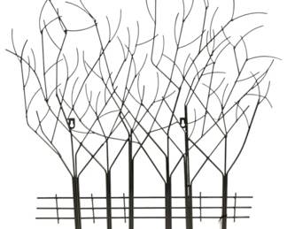 2670 - Three Hands Metal Wall Art - 30.5 x 26