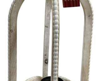 2541 - Three Hands Wood Decor Candleholder (Description): 24 x 8.5 x 8.5