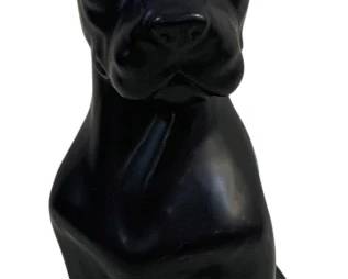 2610 - Three Hands Ceramic Dog - 8 x 5.25 x 10.75
