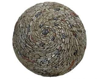 2686 - Three Hands Ball Garden Statue - 13.5" Round