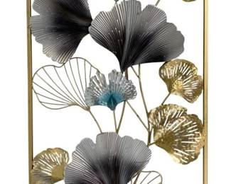 8557 - Three Hands Metal Wall Decor - 18 x .50 x 38