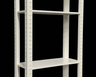 4156 - Alden Home White Laquer Etagere (Description): 82 x 33 x 14