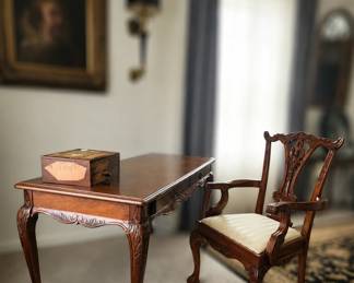 in great condition: Writing Desk w/Matching Chair