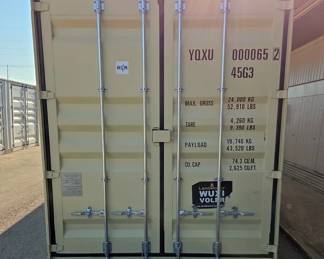 40-Foot High Cube Two-Door Storage Container - YQXU0000652