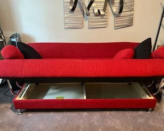 Couch with built in storage