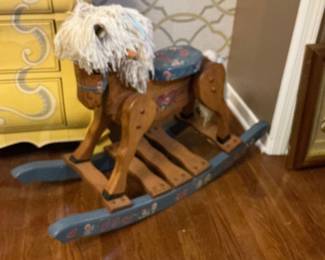 Vintage Rocking Horse
