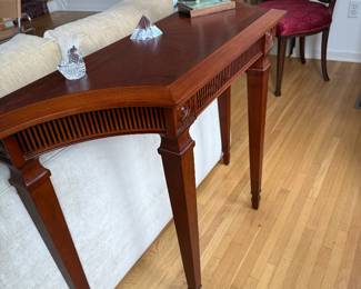 Wood Console Table