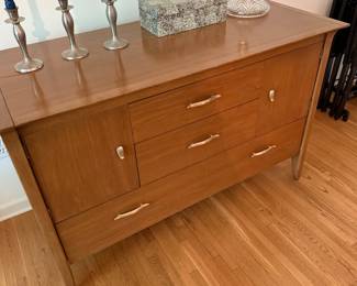 Modern Walnut Cabinet