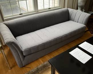 Grey Upholstered Sofa