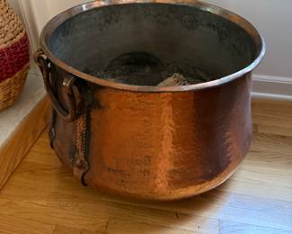 Large Copper Kettle
