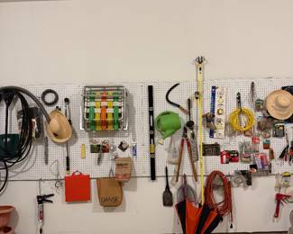 Lots of Garage Items and Tools