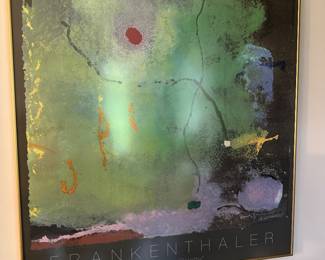 Framed Frankenthaler Print