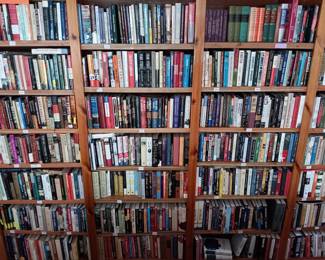 Other half of the living room books--1920s-1940s
