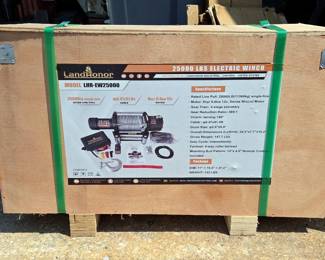 2026 LandHonor LHR-EW25000 25000LBS Electric Winch, Unused