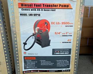 2026 LandHonor LHR-DFP10 Diesel Fuel Transfer Pump, Unused