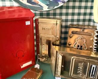 Vintage Mailboxes 