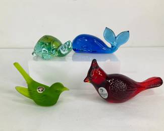 Fenton/Westmoreland Glass Birds