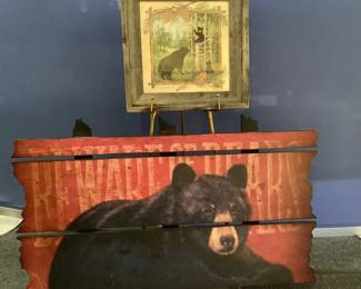 Bear Signage