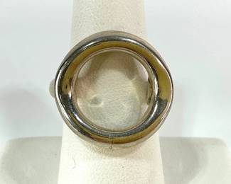 Sterling Silver "O" Ring