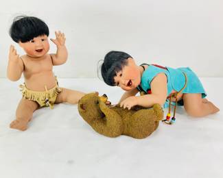 Coochy-Coo Cub & Peek-a-Boo Bunny Dolls