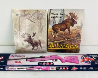 Crosman 760 Pumpmaster Air Rifle & More