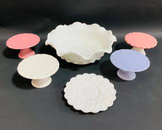 Vintage Westmoreland Milk Glass Bowl & More