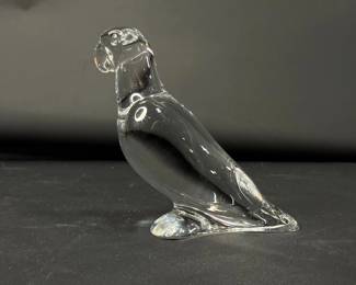 Baccarat Crystal Parrot