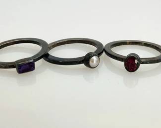 Sterling Stackable Rings