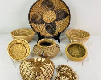 Bunch of Ethnic Baskets