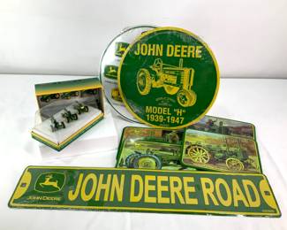 John Deere Metal Wall Signs