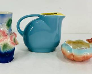 Royal Copley Vase & Hall Pitcher