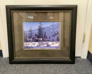 Framed "Morning Trail"