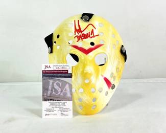 Signed Jason Voorhees Hockey Mask