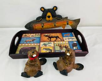 Bearfoots' Wildlife Themed Rack Figurines & More