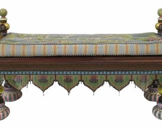 MacKenzieChilds Ridiculous Bench