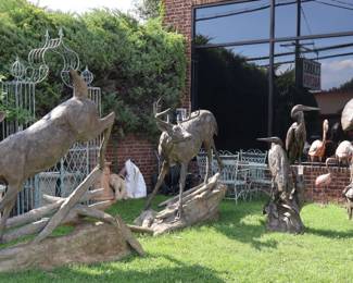 Large ParkSized Outdoor Bronze Sculptures by Walter Matia