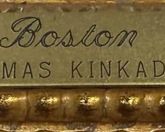 Boston : An Evening Stroll Through the Common - Thomas Kinkade 169 of 550 - C.O.A.