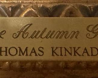 The Autumn Gate by Thomas Kinkade -C.O.A.