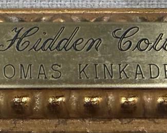 The Hidden Cottage AP 36/100 by Thomas Kinkade -C.O.A.