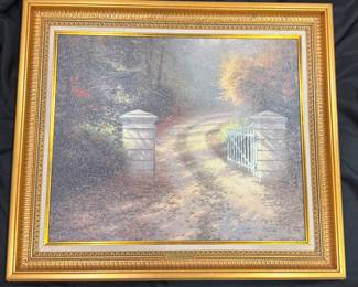 The Autumn Gate by Thomas Kinkade -C.O.A.