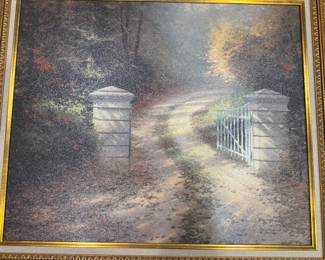 The Autumn Gate by Thomas Kinkade -C.O.A.