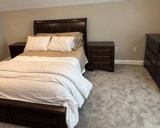 Bed, Night Stands, Dresser - Hurwitz Mintz Furniture 