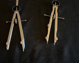 Vintage bow compasses
