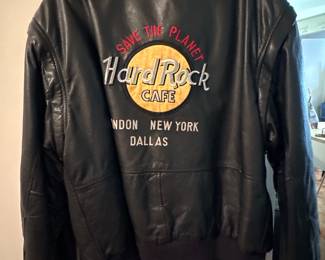 Hard Rock Leather Coat