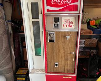 Pre-Sale Item: 1960’s Coca-Cola Bottle Machine.